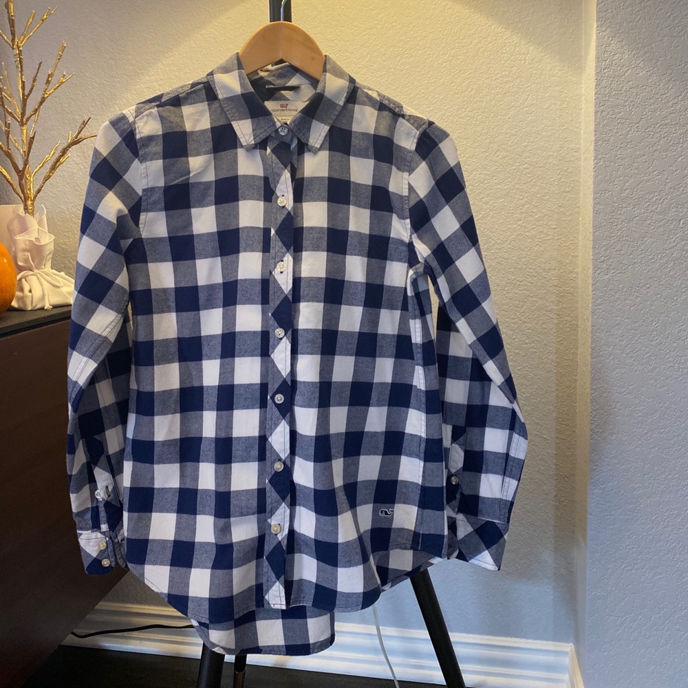 Vineyard Vines Plaid Button Down Shirt